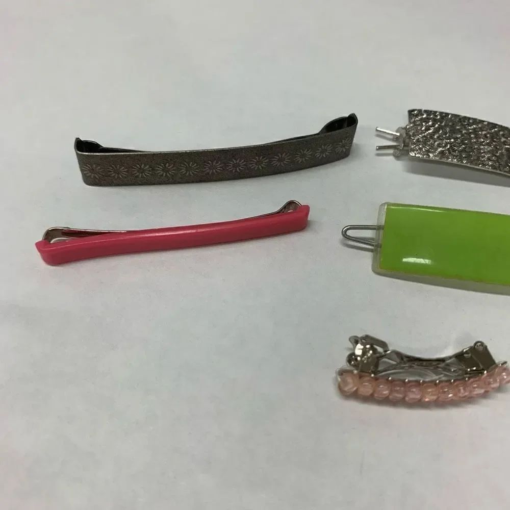 8 Vintage Hair Barrettes For Women And Girls - Picture 2 of 7